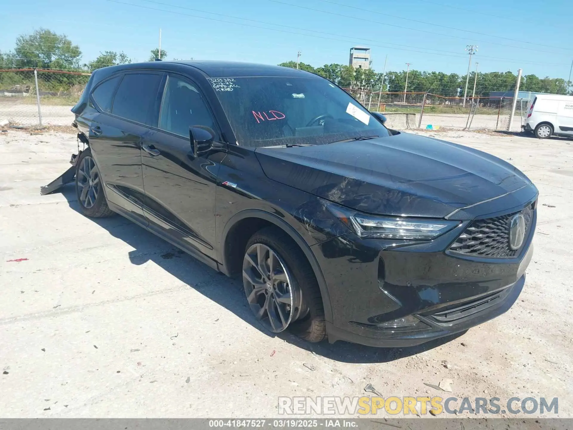 1 fotografías del automóvil dañado 5J8YE1H06RL023004 ACURA MDX 2024