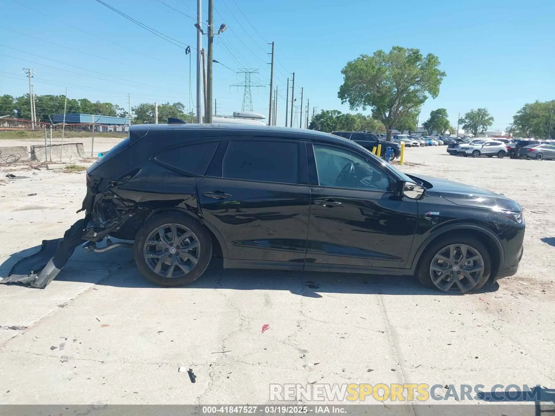 13 fotografías del automóvil dañado 5J8YE1H06RL023004 ACURA MDX 2024