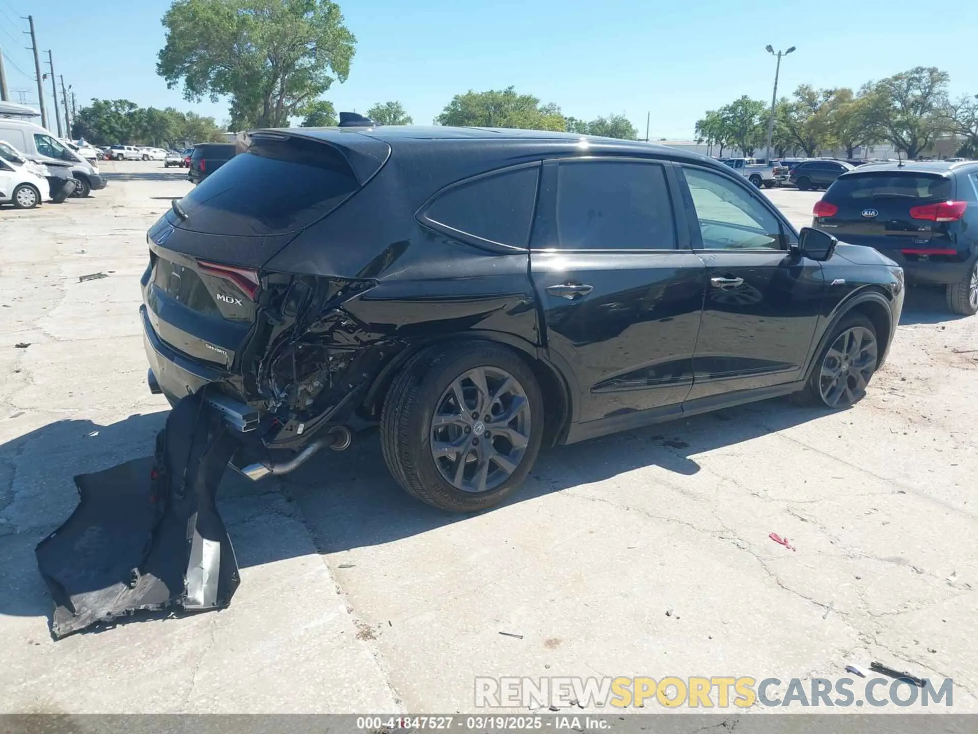 4 fotografías del automóvil dañado 5J8YE1H06RL023004 ACURA MDX 2024