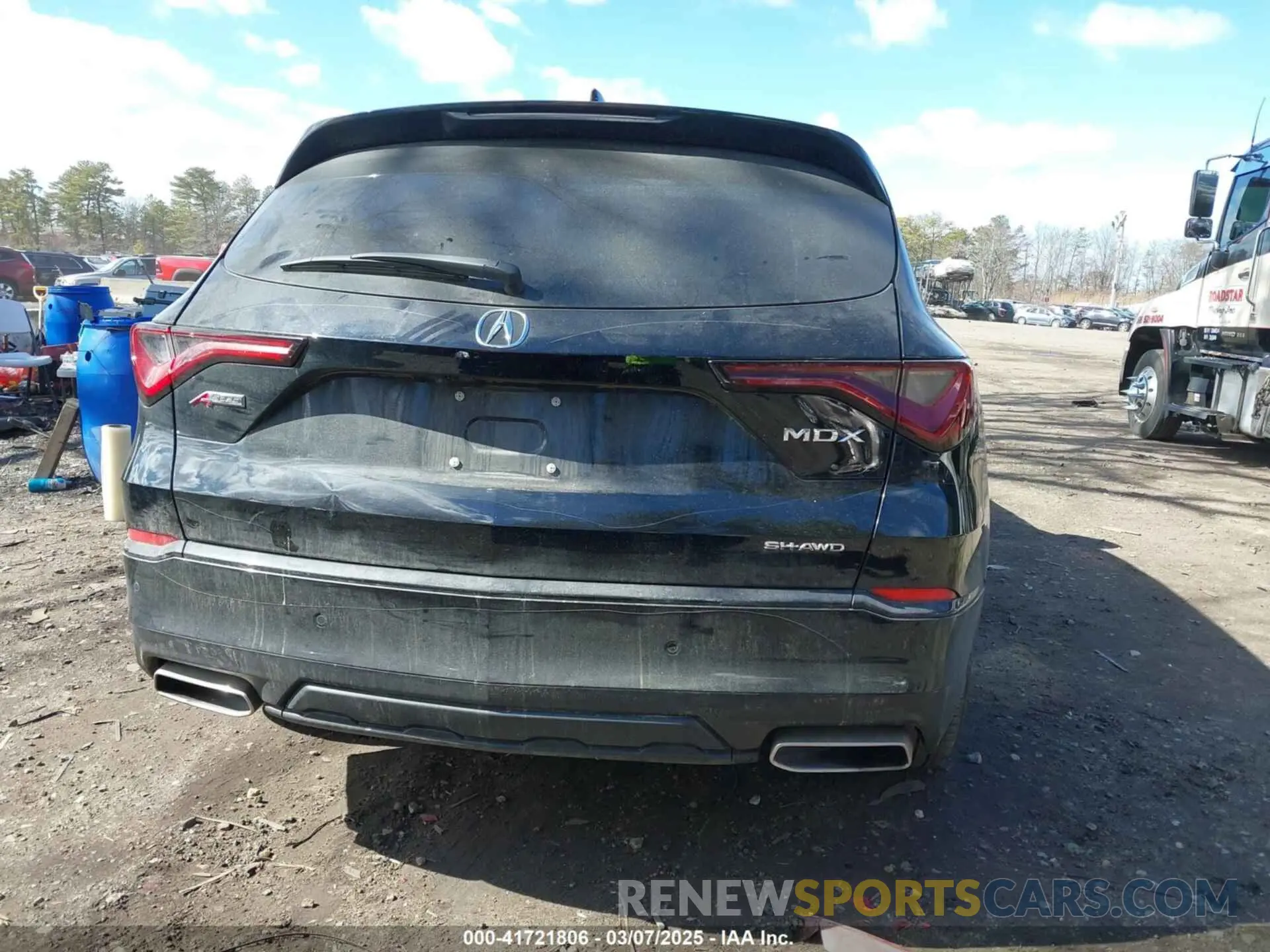 16 fotografías del automóvil dañado 5J8YE1H09RL010800 ACURA MDX 2024