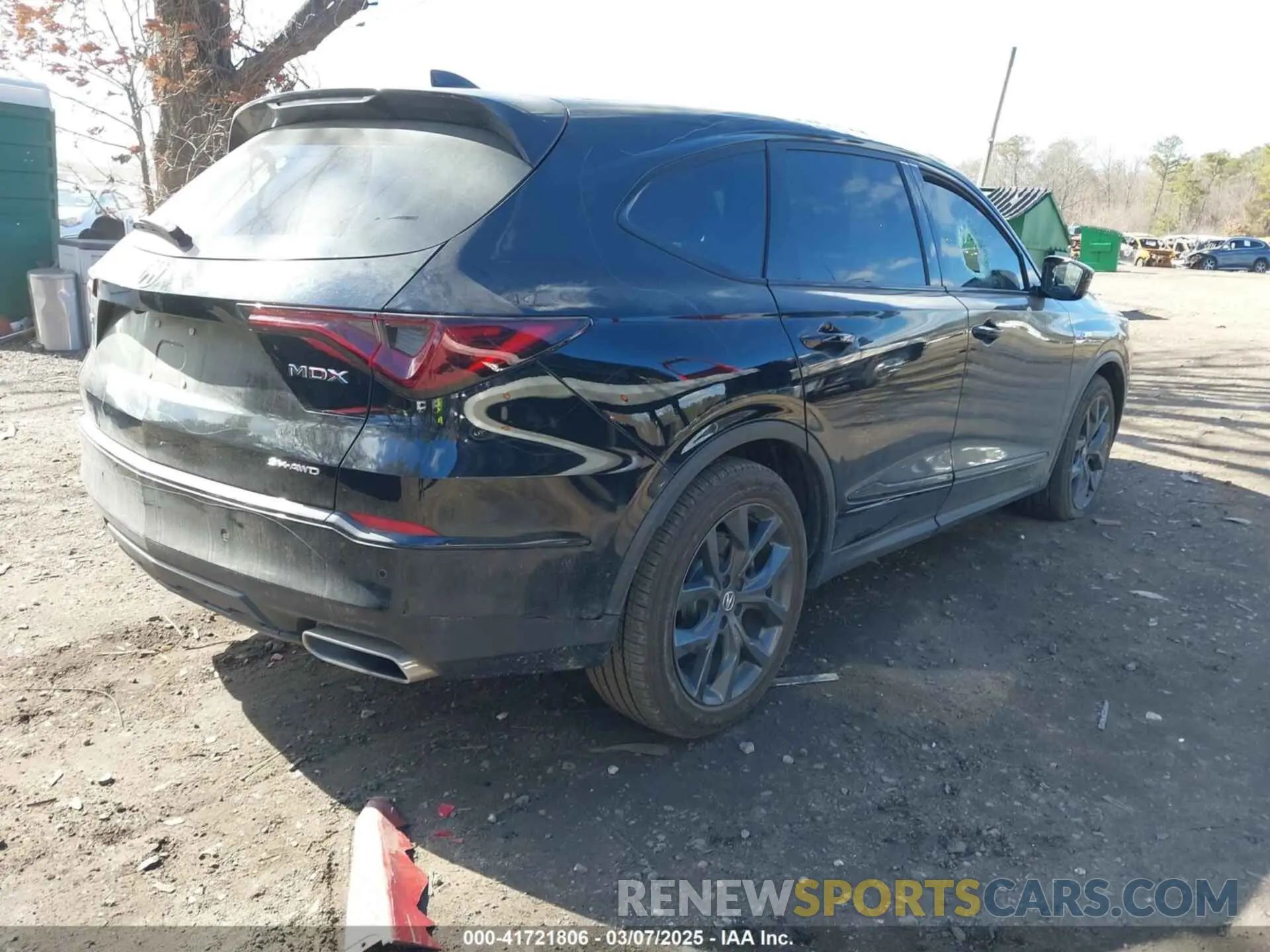 4 fotografías del automóvil dañado 5J8YE1H09RL010800 ACURA MDX 2024