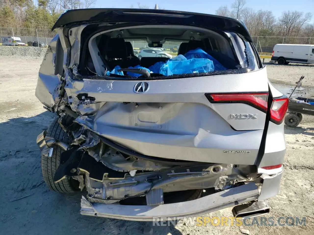 6 fotografías del automóvil dañado 5J8YE1H33RL028106 ACURA MDX 2024