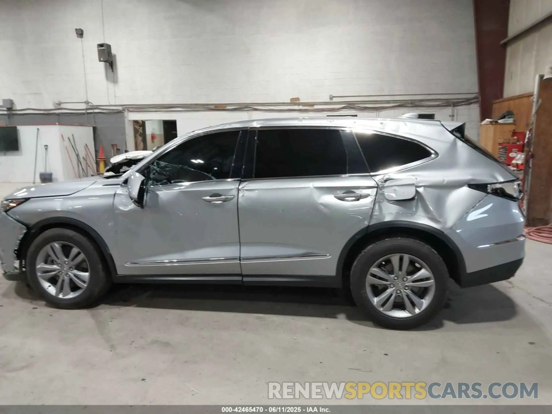 15 fotografías del automóvil dañado 5J8YE1H33RL035282 ACURA MDX 2024