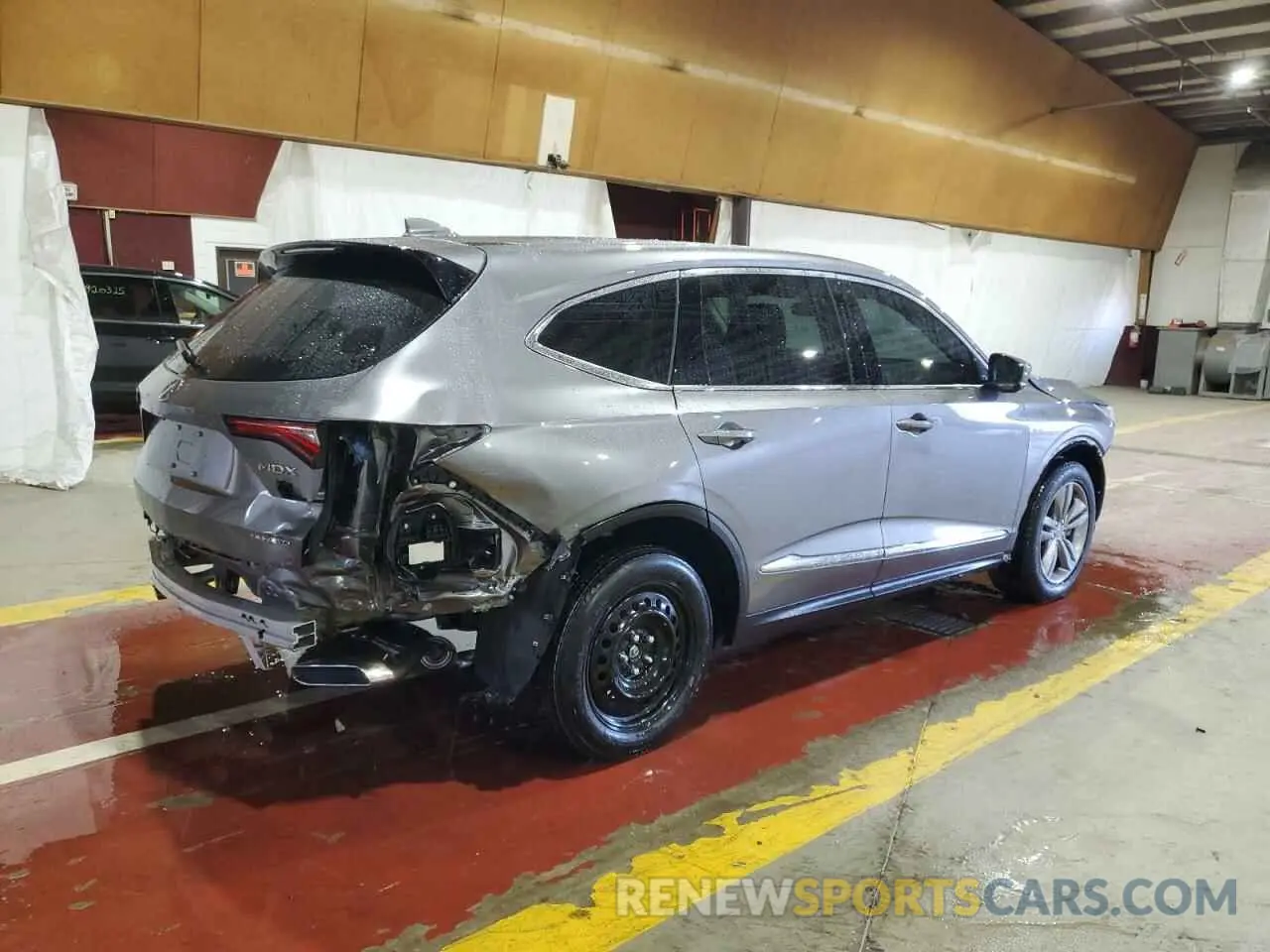3 fotografías del automóvil dañado 5J8YE1H34RL034268 ACURA MDX 2024