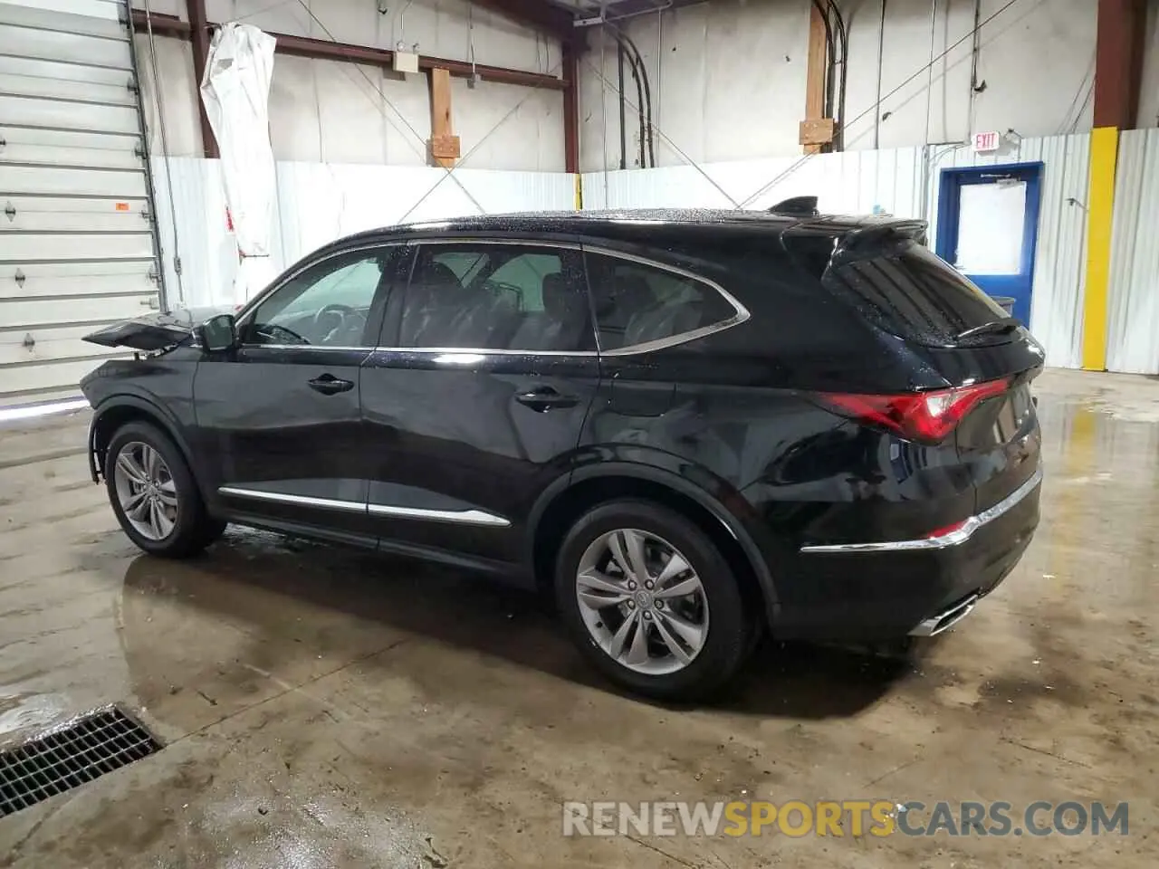 2 fotografías del automóvil dañado 5J8YE1H37RL027007 ACURA MDX 2024
