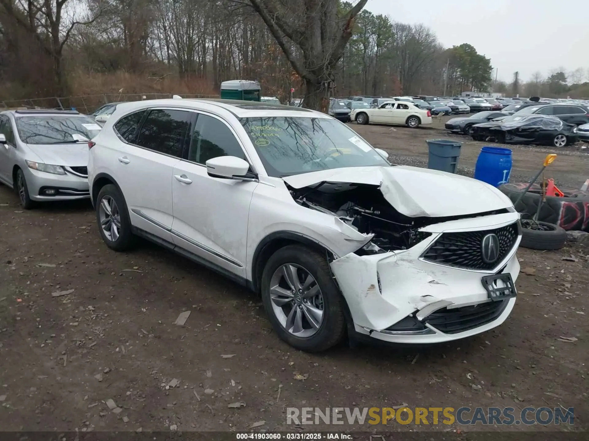 1 fotografías del automóvil dañado 5J8YE1H38RL025301 ACURA MDX 2024