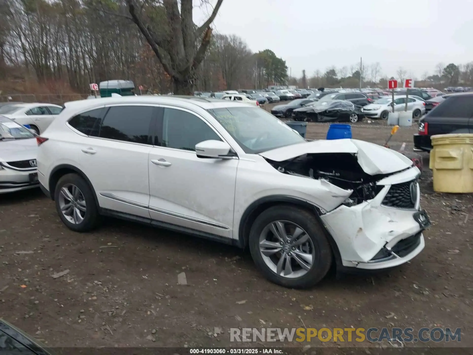 13 fotografías del automóvil dañado 5J8YE1H38RL025301 ACURA MDX 2024