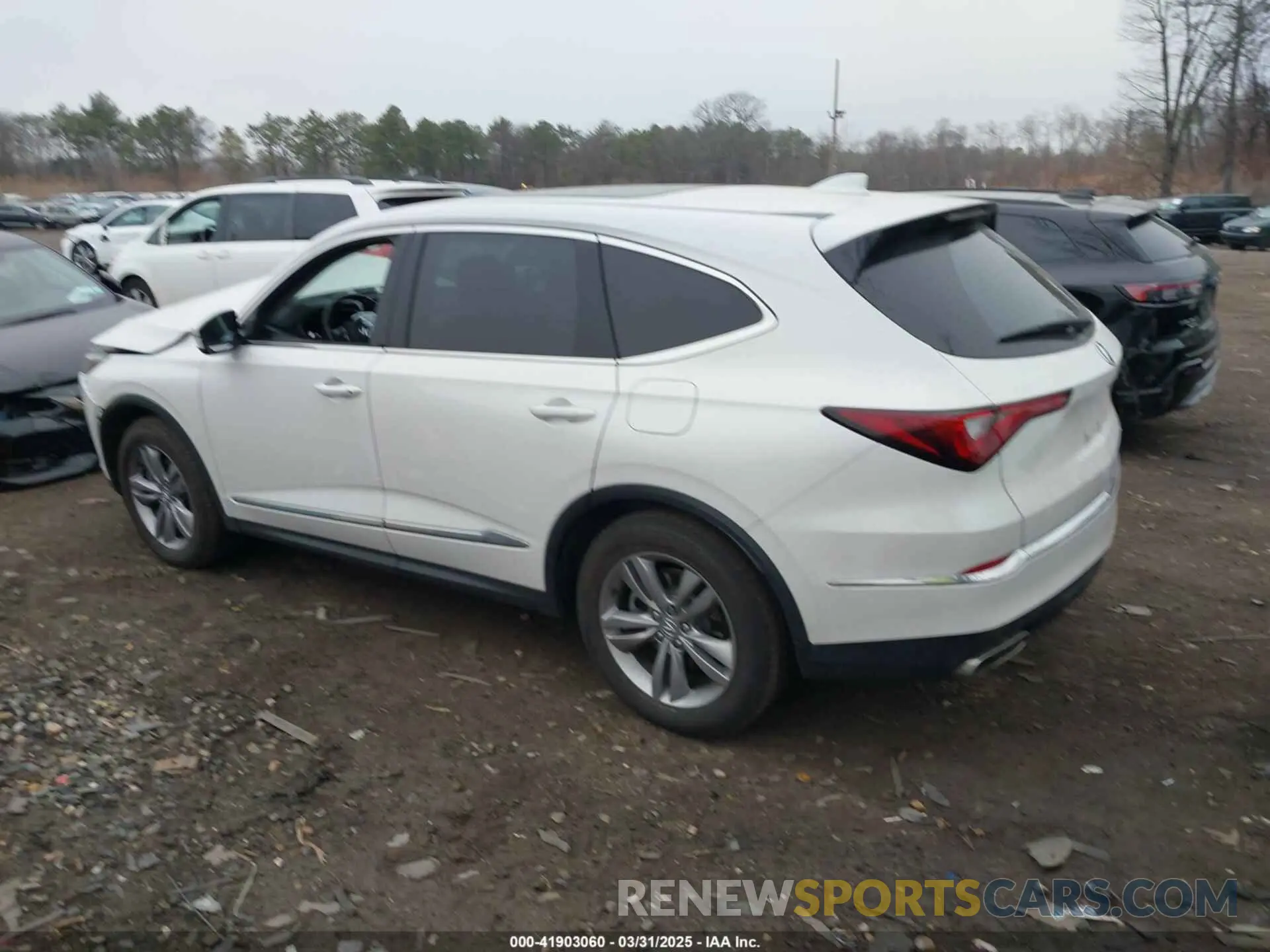 14 fotografías del automóvil dañado 5J8YE1H38RL025301 ACURA MDX 2024