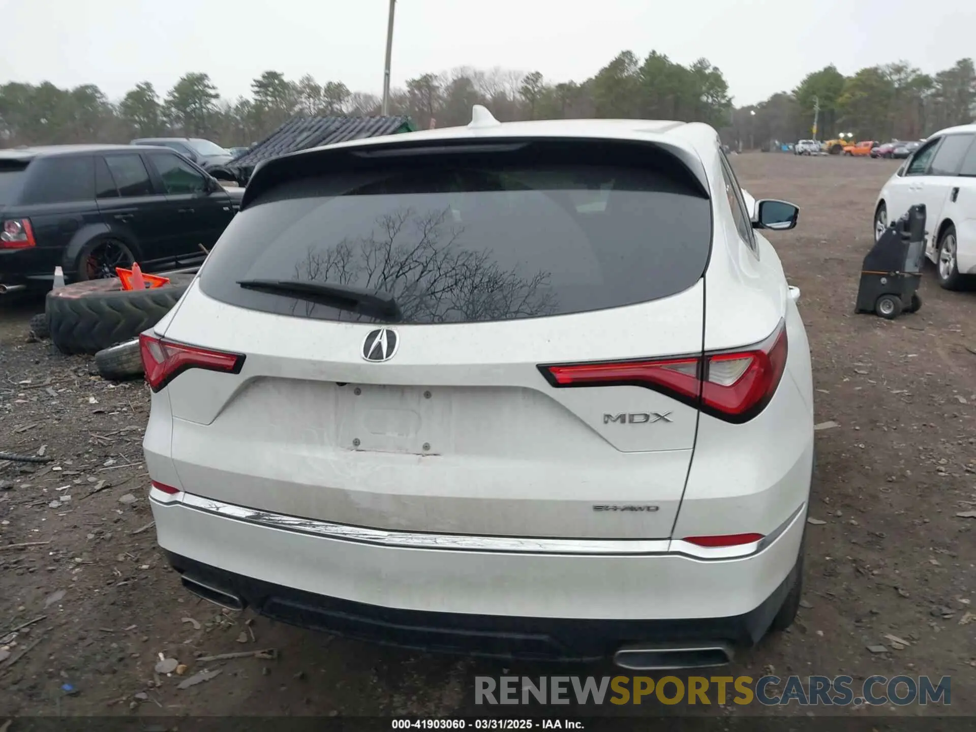 16 fotografías del automóvil dañado 5J8YE1H38RL025301 ACURA MDX 2024