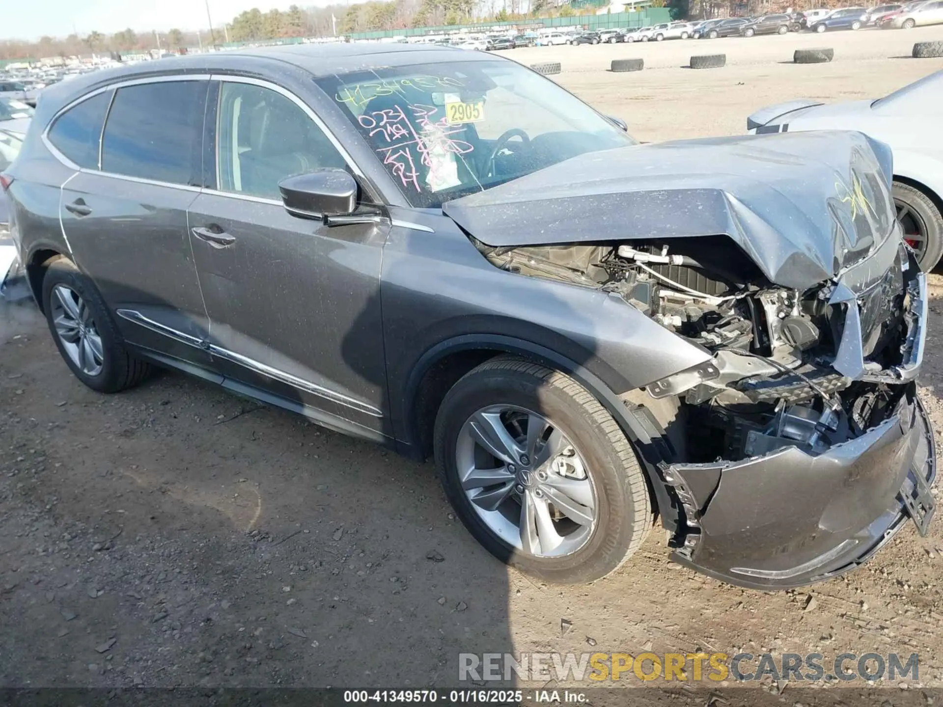 1 fotografías del automóvil dañado 5J8YE1H38RL035102 ACURA MDX 2024