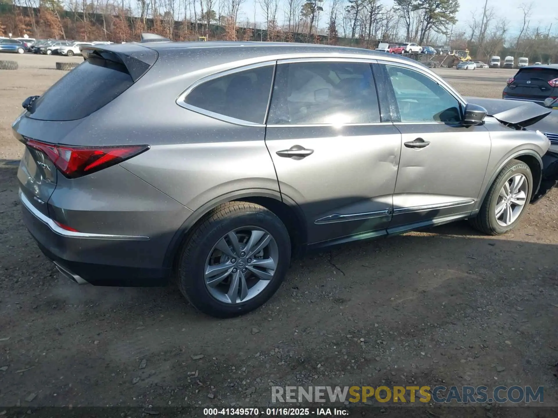 4 fotografías del automóvil dañado 5J8YE1H38RL035102 ACURA MDX 2024