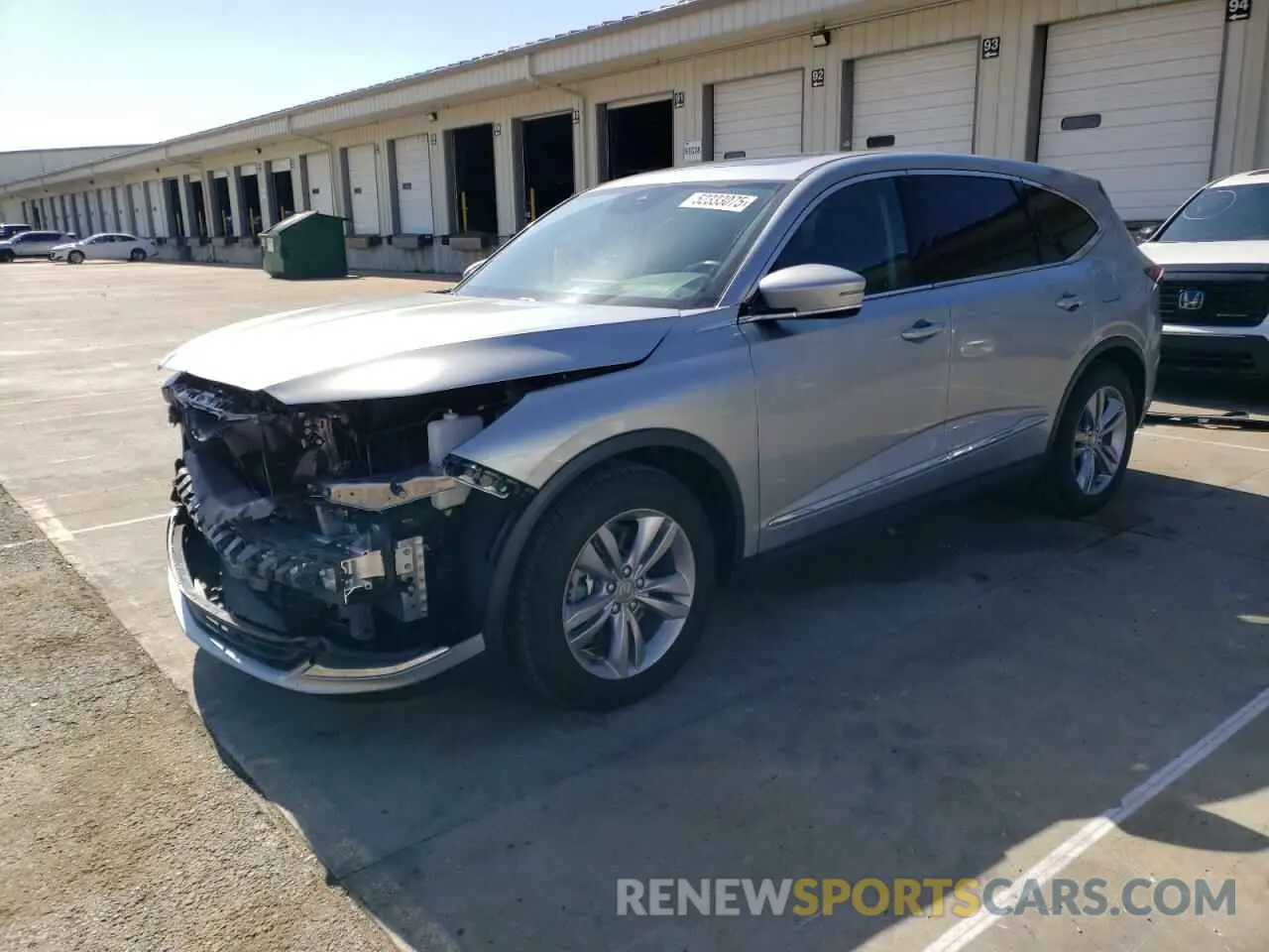 1 fotografías del automóvil dañado 5J8YE1H3XRL026594 ACURA MDX 2024
