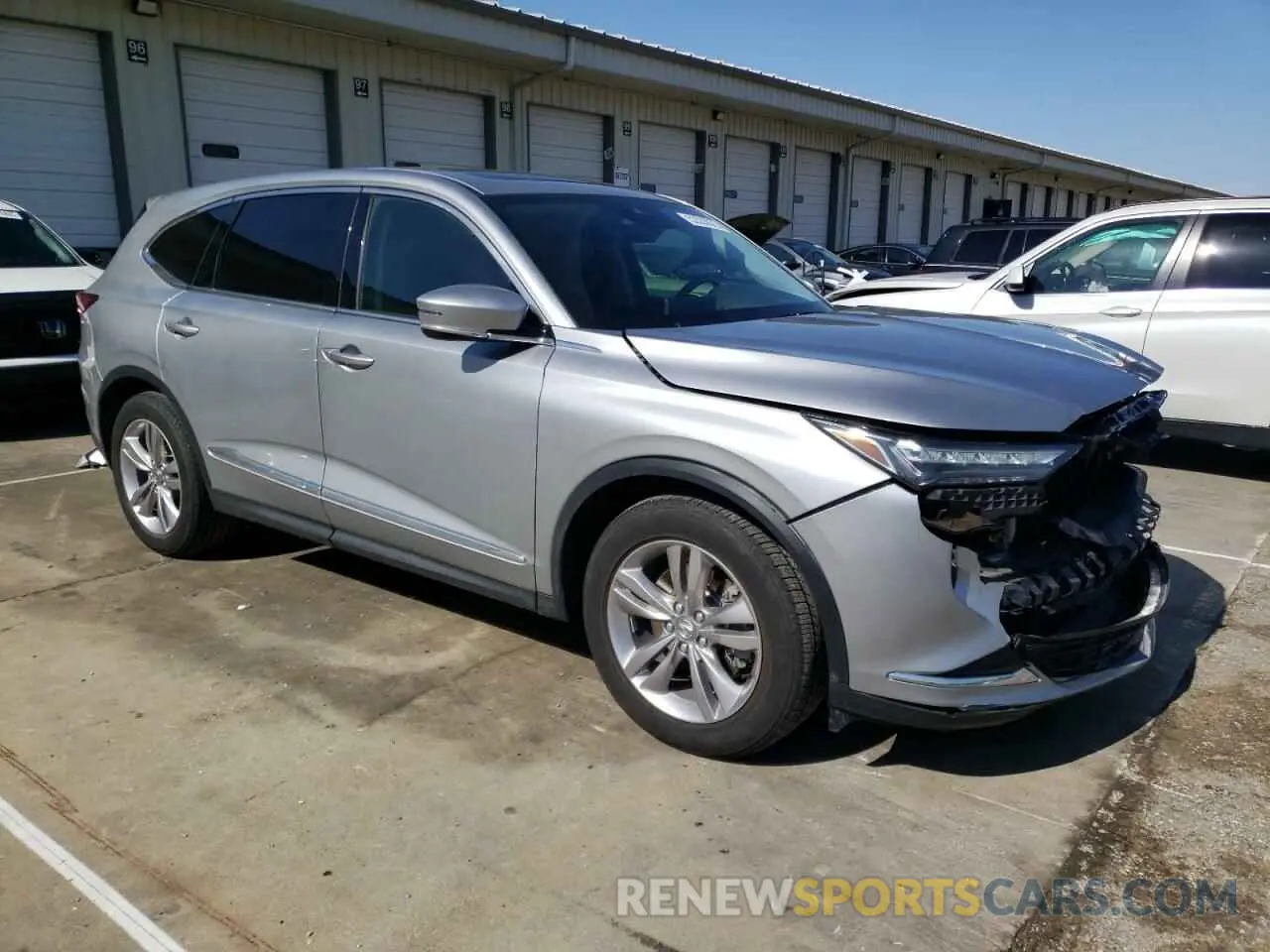 4 fotografías del automóvil dañado 5J8YE1H3XRL026594 ACURA MDX 2024