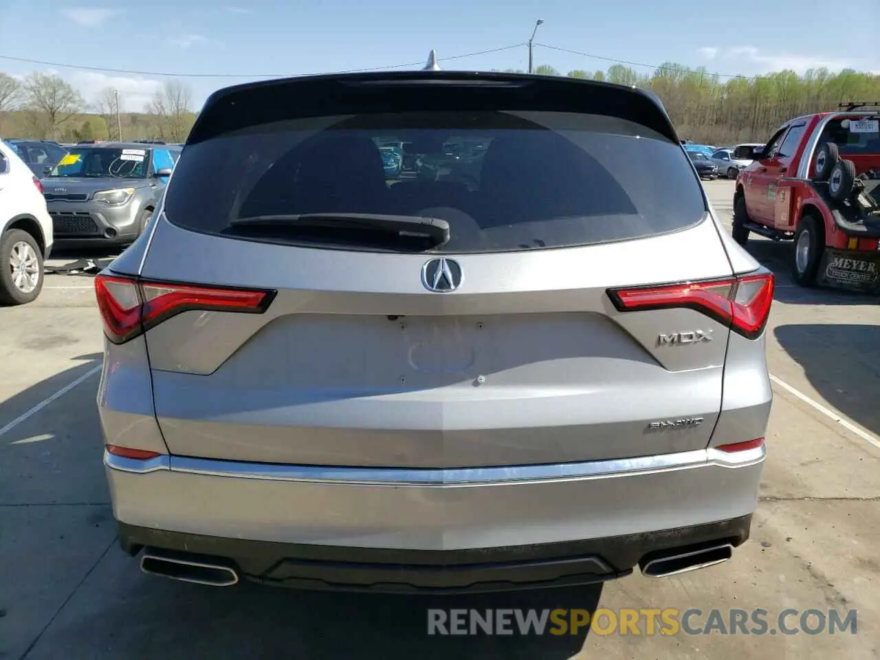 6 fotografías del automóvil dañado 5J8YE1H3XRL026594 ACURA MDX 2024
