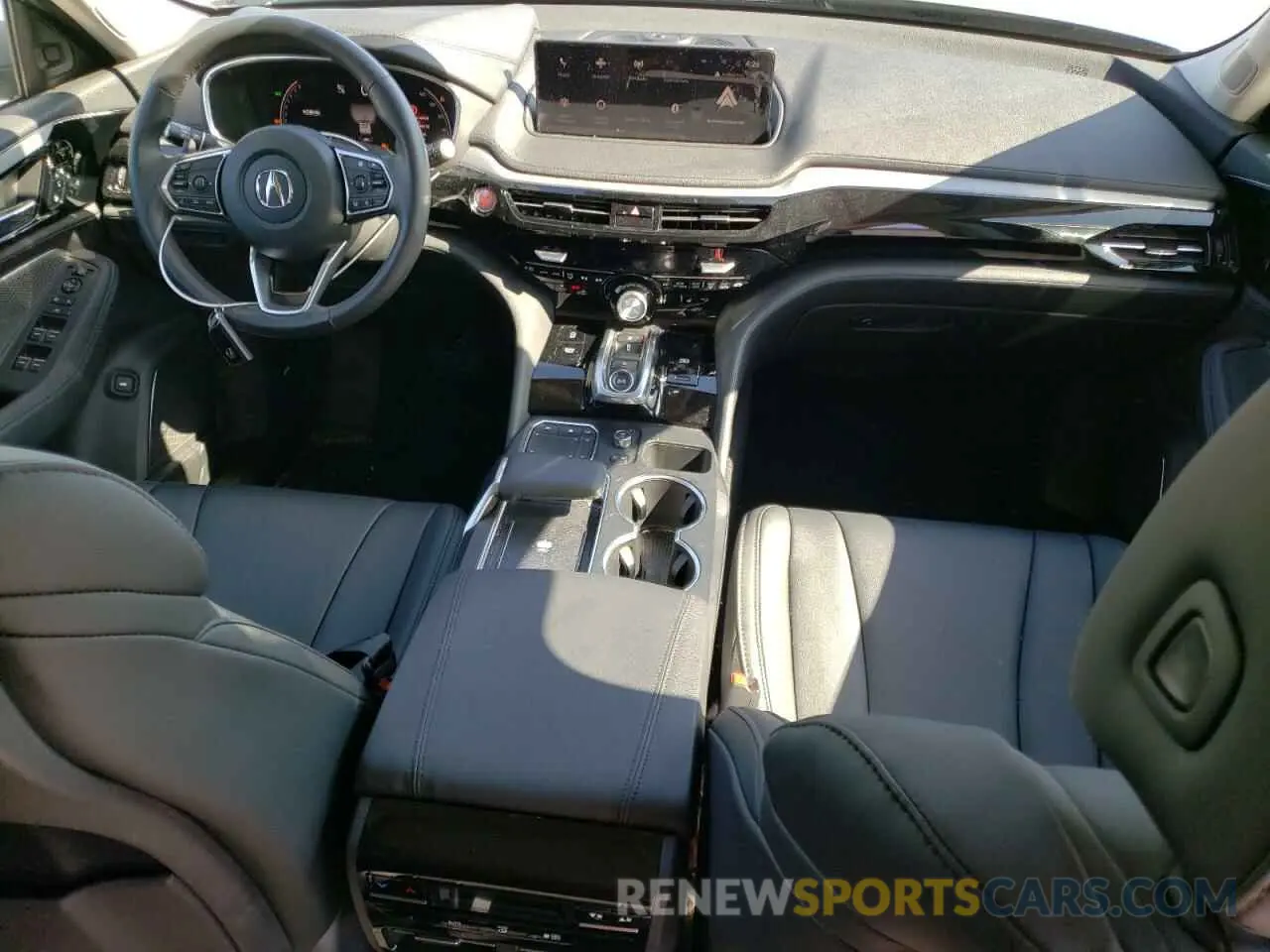 8 fotografías del automóvil dañado 5J8YE1H3XRL026594 ACURA MDX 2024
