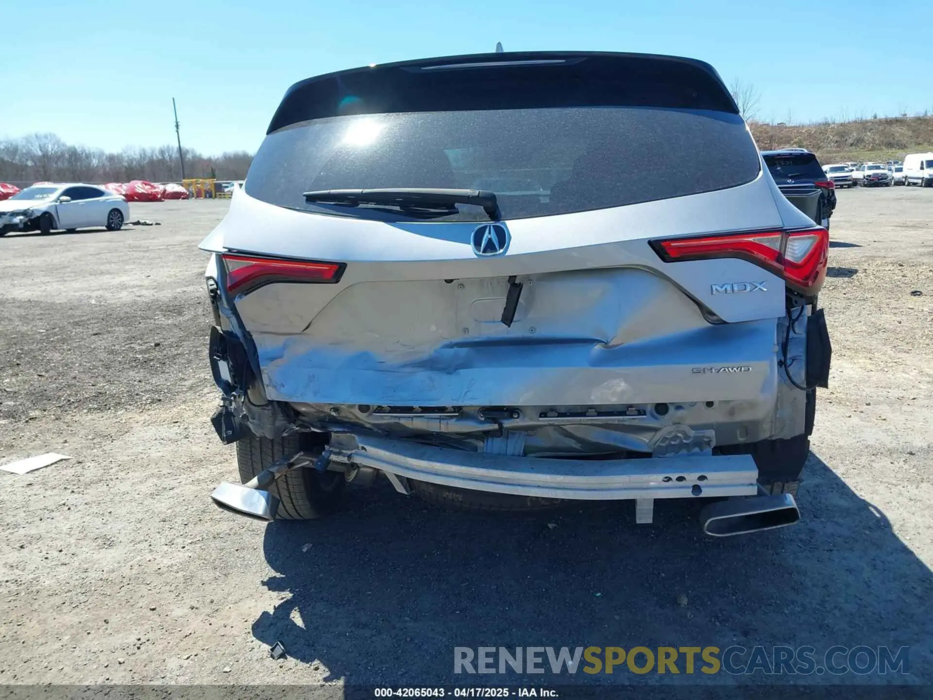 18 fotografías del automóvil dañado 5J8YE1H41RL001186 ACURA MDX 2024