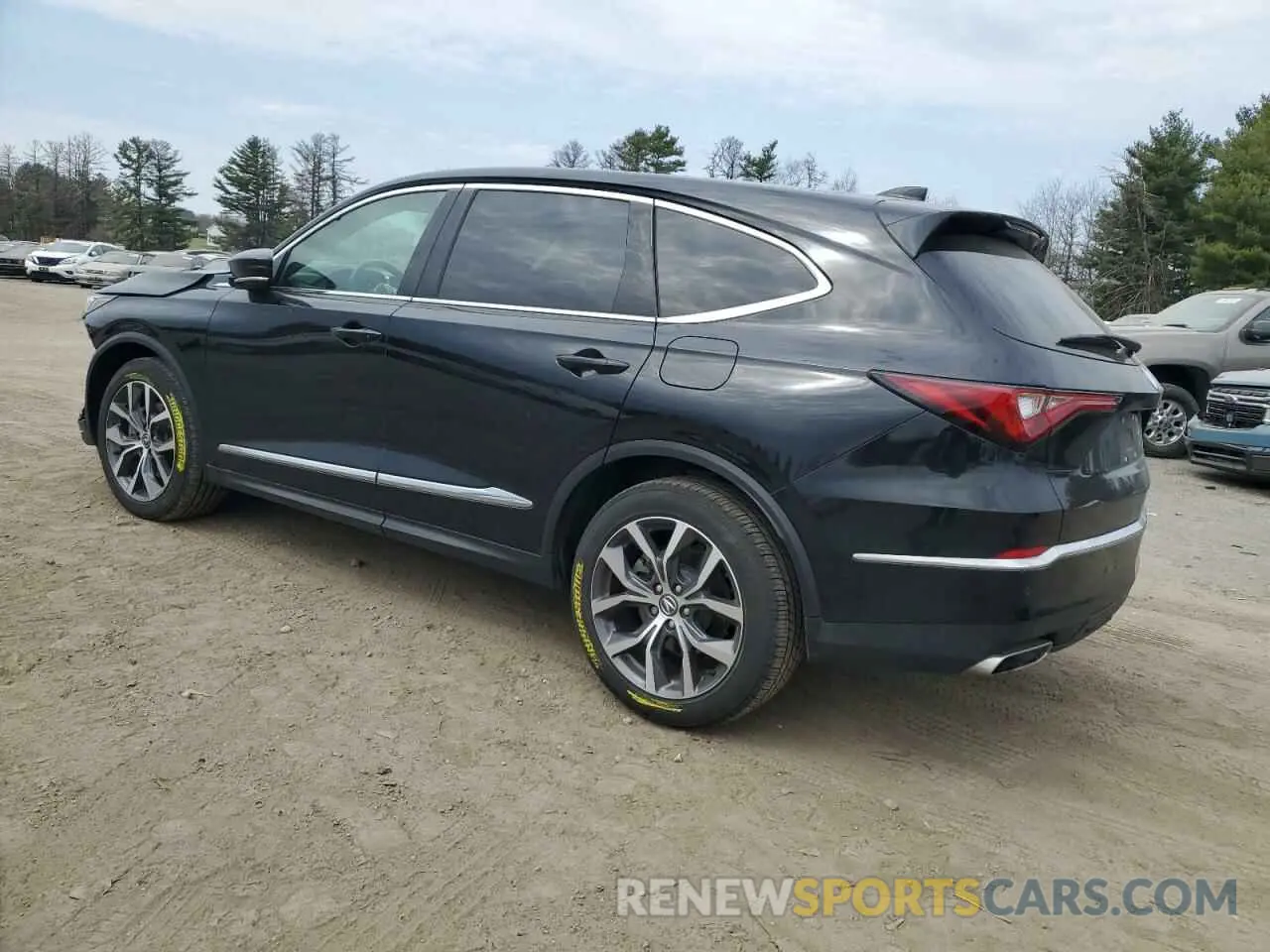 2 fotografías del automóvil dañado 5J8YE1H41RL018148 ACURA MDX 2024