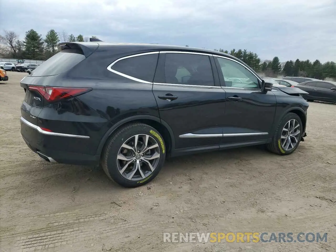 3 fotografías del automóvil dañado 5J8YE1H41RL018148 ACURA MDX 2024