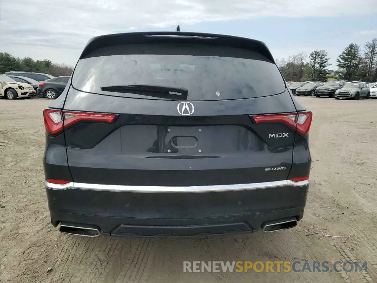 6 fotografías del automóvil dañado 5J8YE1H41RL018148 ACURA MDX 2024