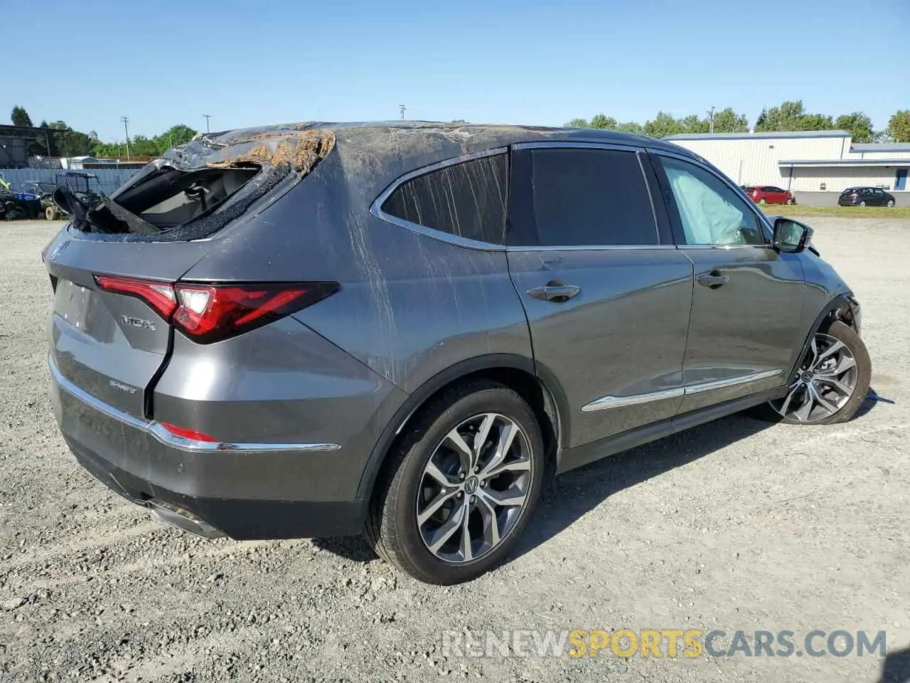 3 fotografías del automóvil dañado 5J8YE1H42RL035346 ACURA MDX 2024