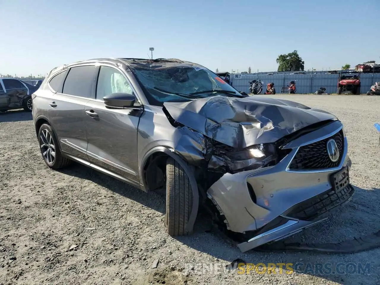 4 fotografías del automóvil dañado 5J8YE1H42RL035346 ACURA MDX 2024