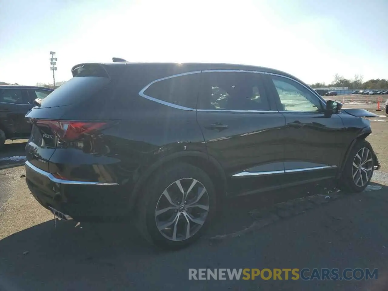 3 fotografías del automóvil dañado 5J8YE1H43RL018801 ACURA MDX 2024