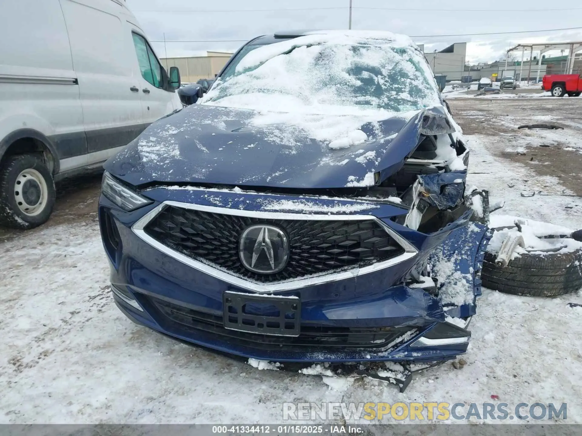 12 fotografías del automóvil dañado 5J8YE1H43RL026753 ACURA MDX 2024