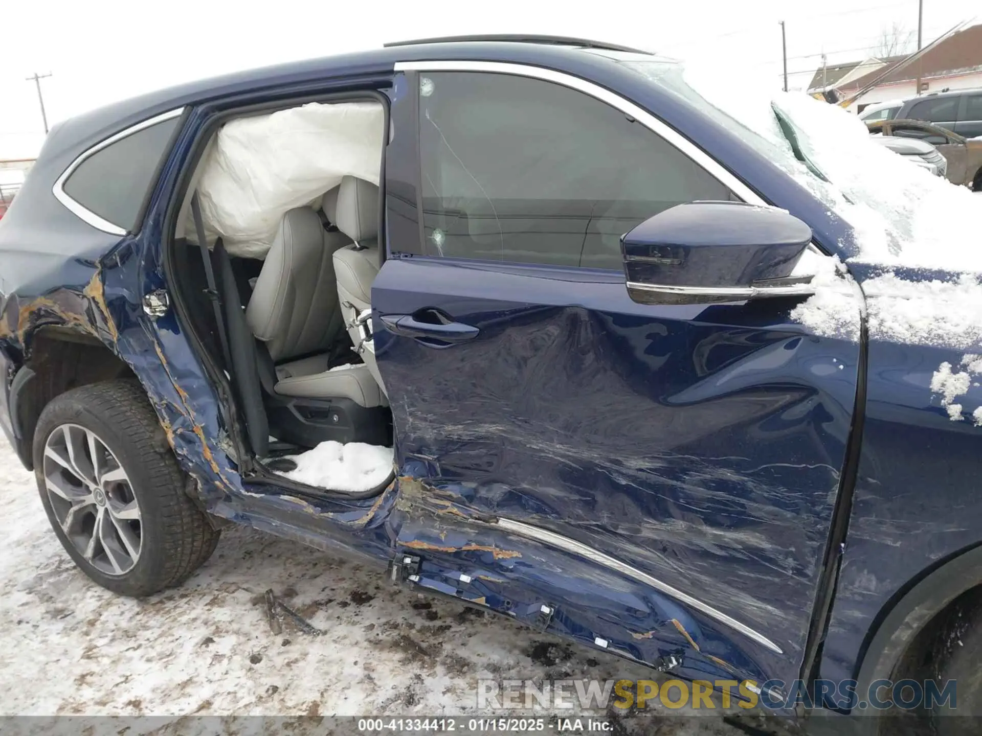 13 fotografías del automóvil dañado 5J8YE1H43RL026753 ACURA MDX 2024