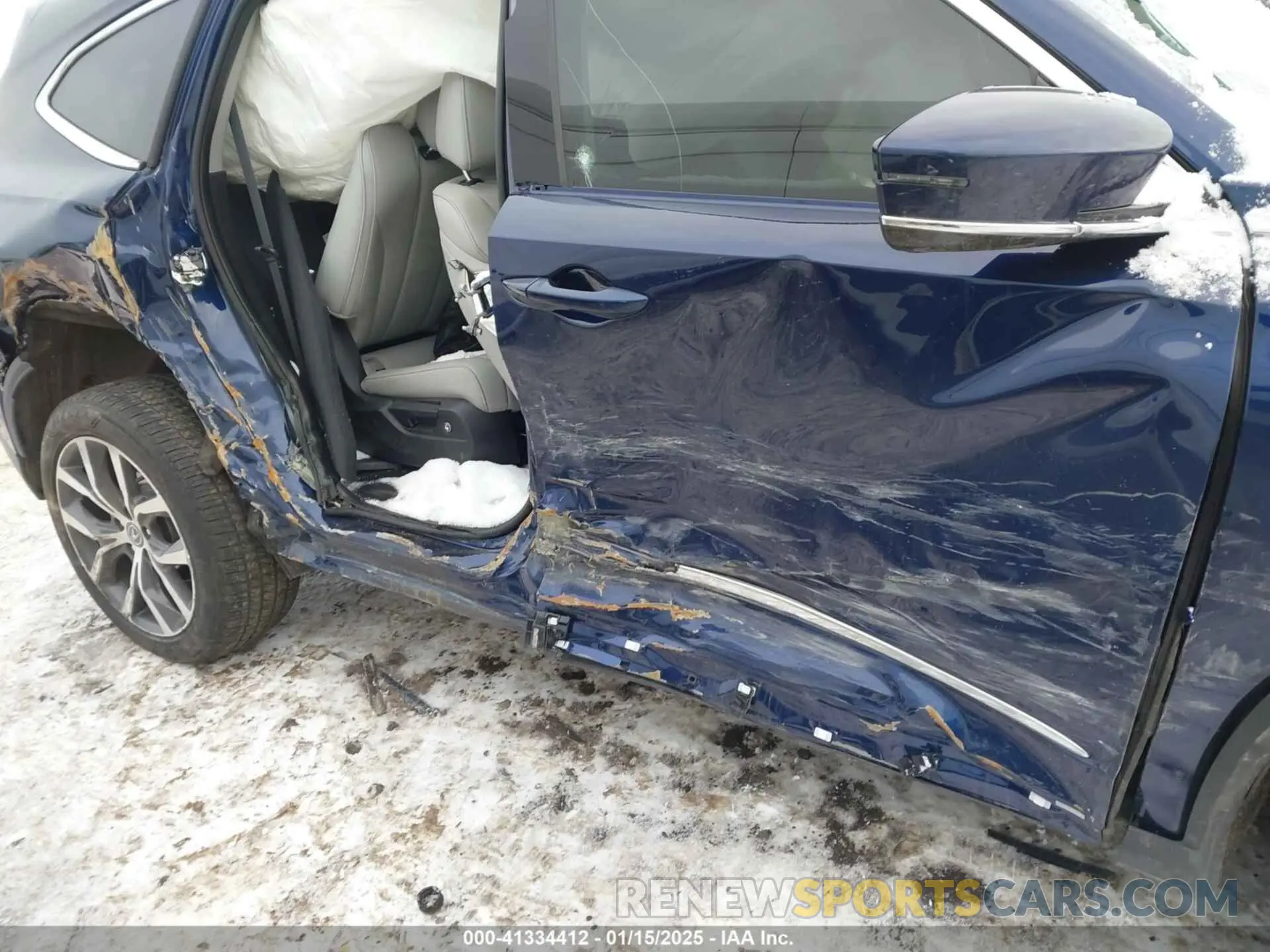17 fotografías del automóvil dañado 5J8YE1H43RL026753 ACURA MDX 2024