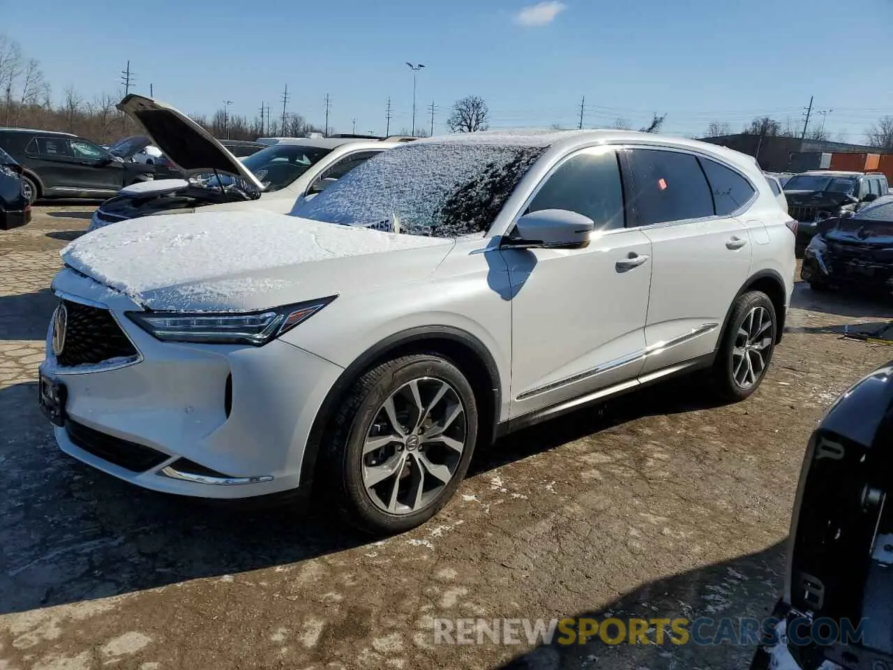 1 fotografías del automóvil dañado 5J8YE1H43RL032083 ACURA MDX 2024