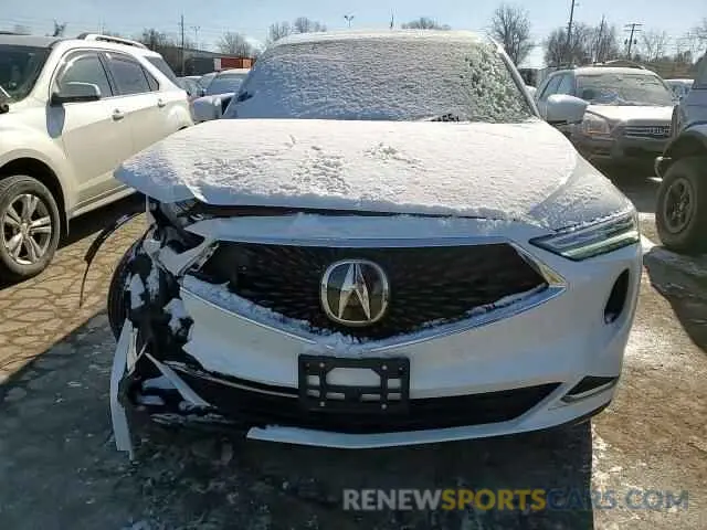 11 fotografías del automóvil dañado 5J8YE1H43RL032083 ACURA MDX 2024