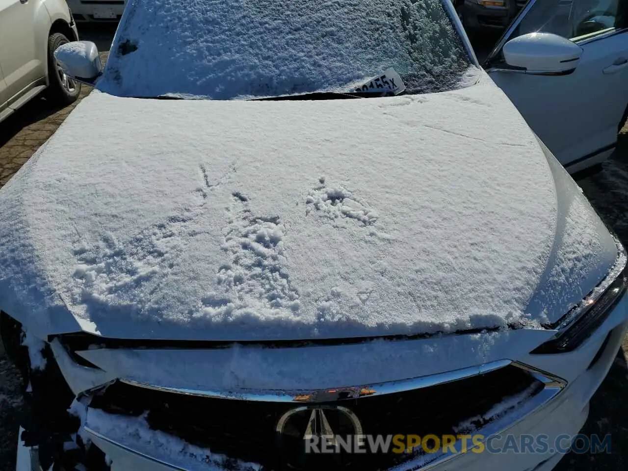 12 fotografías del automóvil dañado 5J8YE1H43RL032083 ACURA MDX 2024