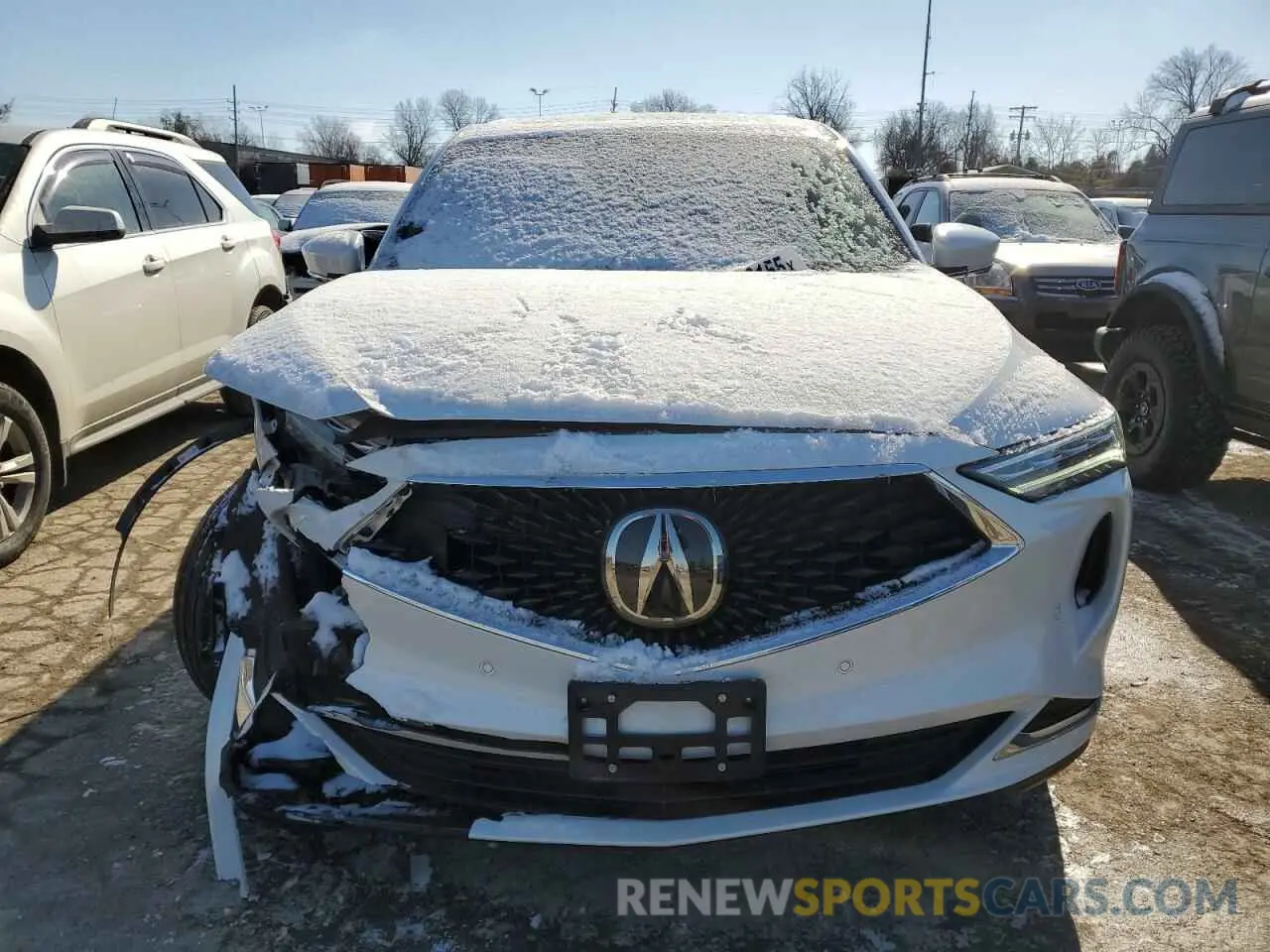 5 fotografías del automóvil dañado 5J8YE1H43RL032083 ACURA MDX 2024
