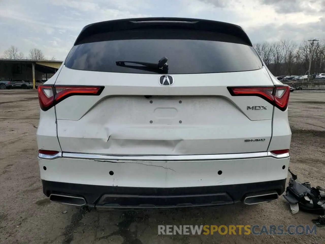 6 fotografías del automóvil dañado 5J8YE1H44RL031900 ACURA MDX 2024