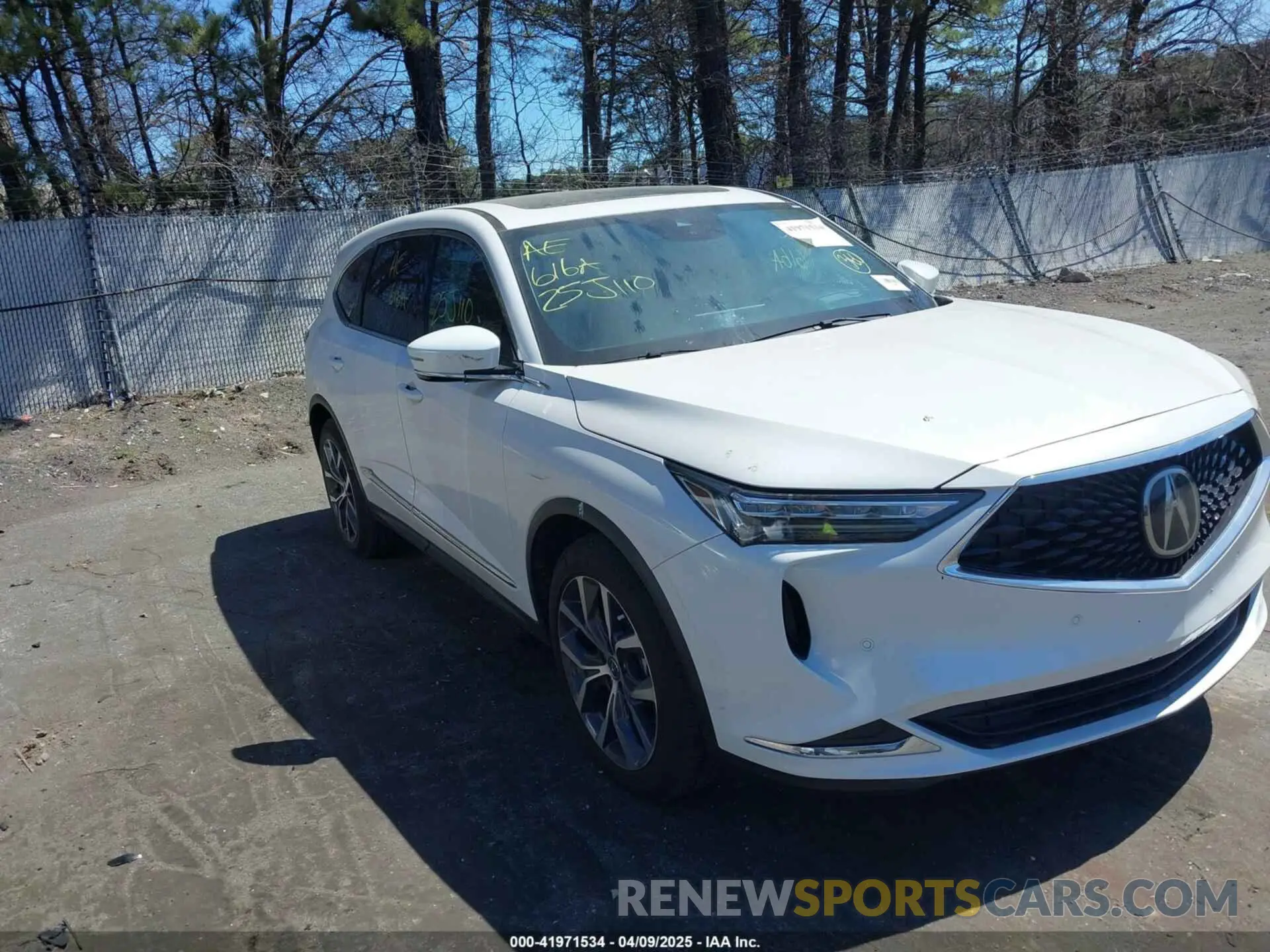 1 fotografías del automóvil dañado 5J8YE1H46RL020512 ACURA MDX 2024