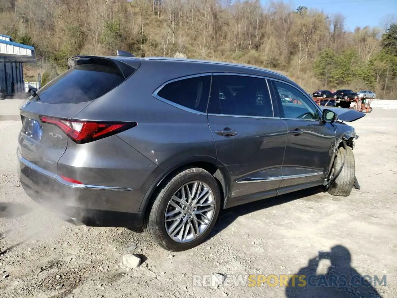 3 fotografías del automóvil dañado 5J8YE1H80RL023246 ACURA MDX 2024