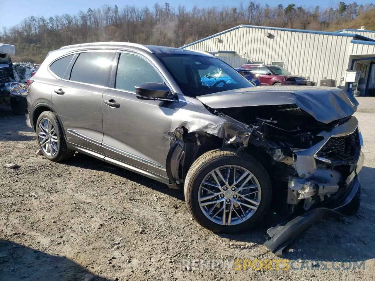 4 fotografías del automóvil dañado 5J8YE1H80RL023246 ACURA MDX 2024