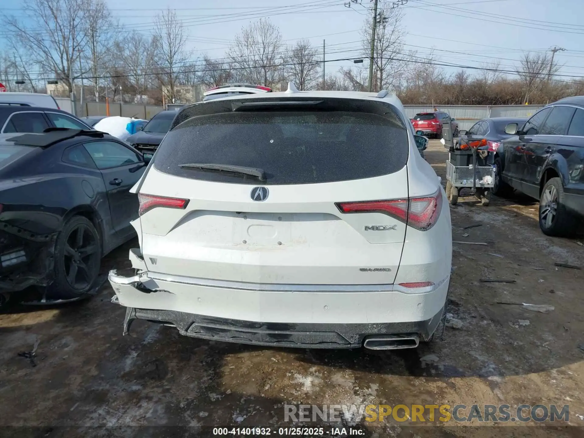 16 fotografías del automóvil dañado 5J8YE1H82RL005623 ACURA MDX 2024