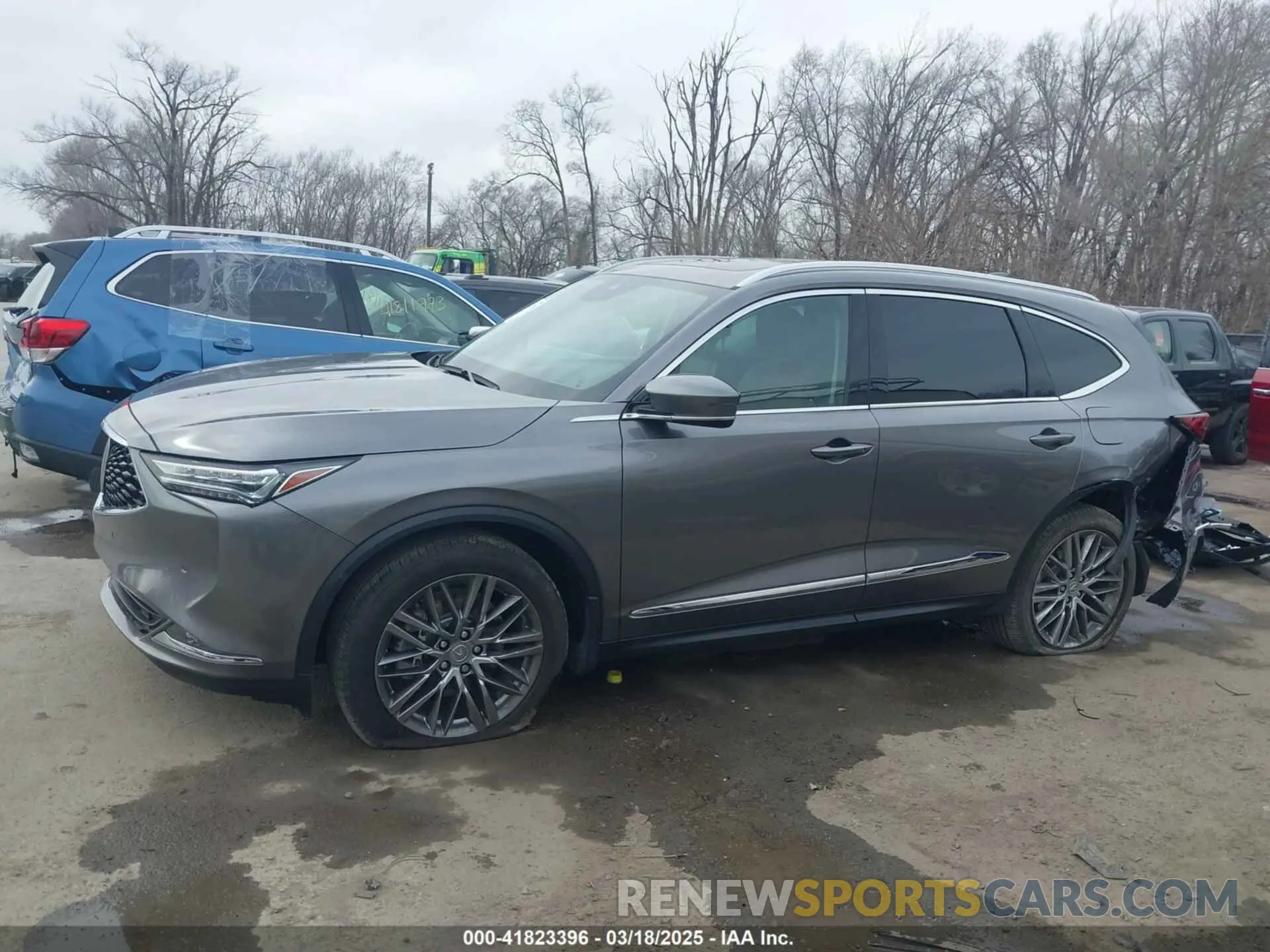 15 fotografías del automóvil dañado 5J8YE1H88RL020028 ACURA MDX 2024