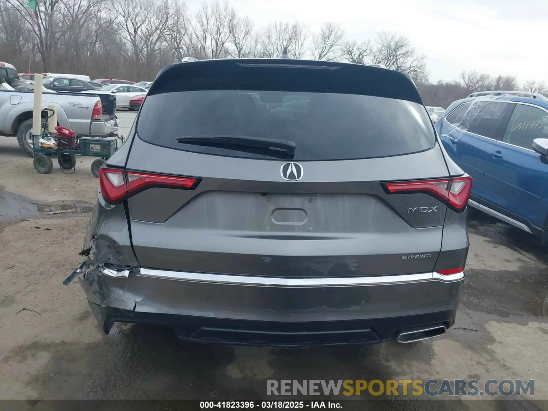 17 fotografías del automóvil dañado 5J8YE1H88RL020028 ACURA MDX 2024