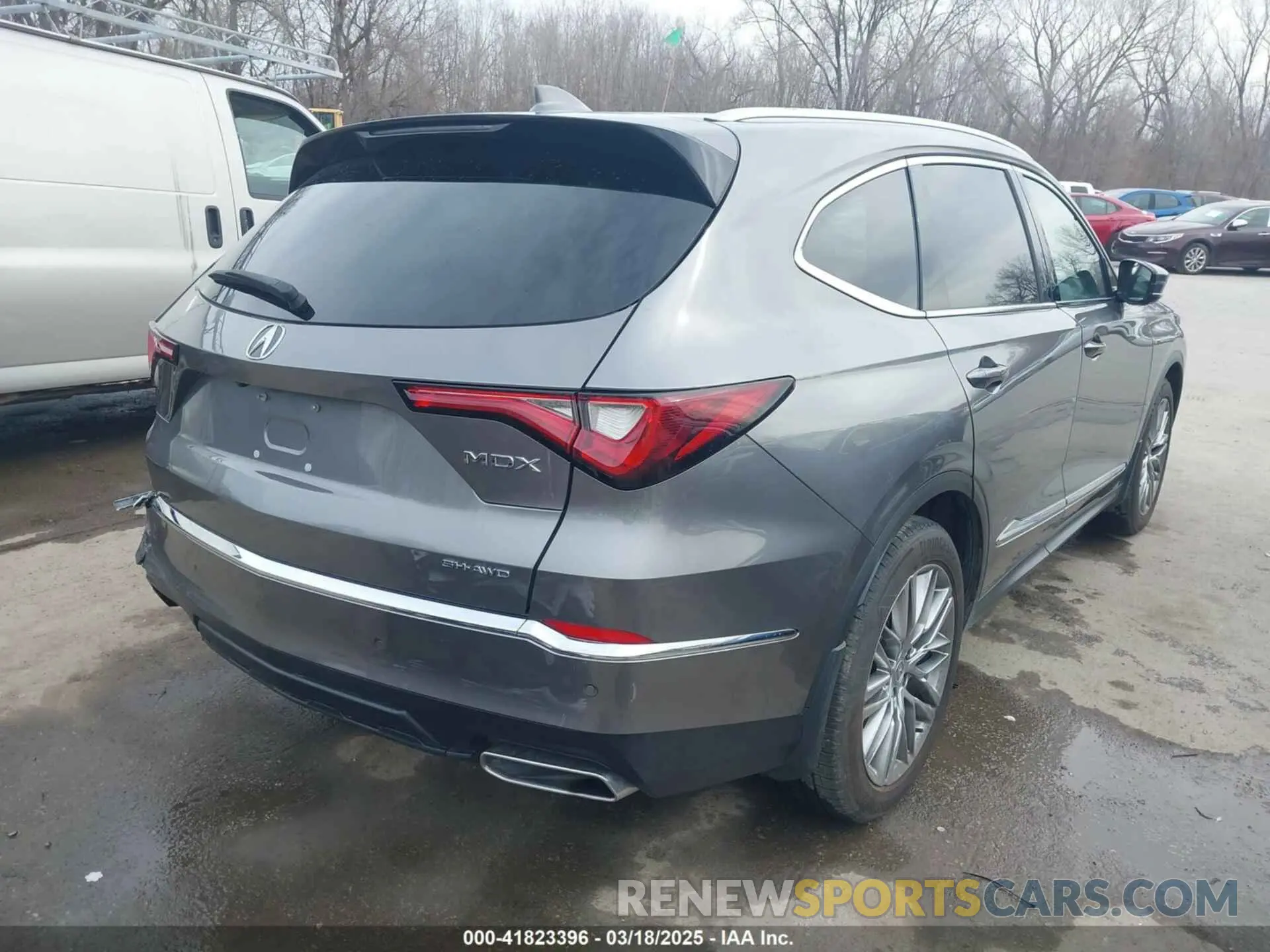 4 fotografías del automóvil dañado 5J8YE1H88RL020028 ACURA MDX 2024