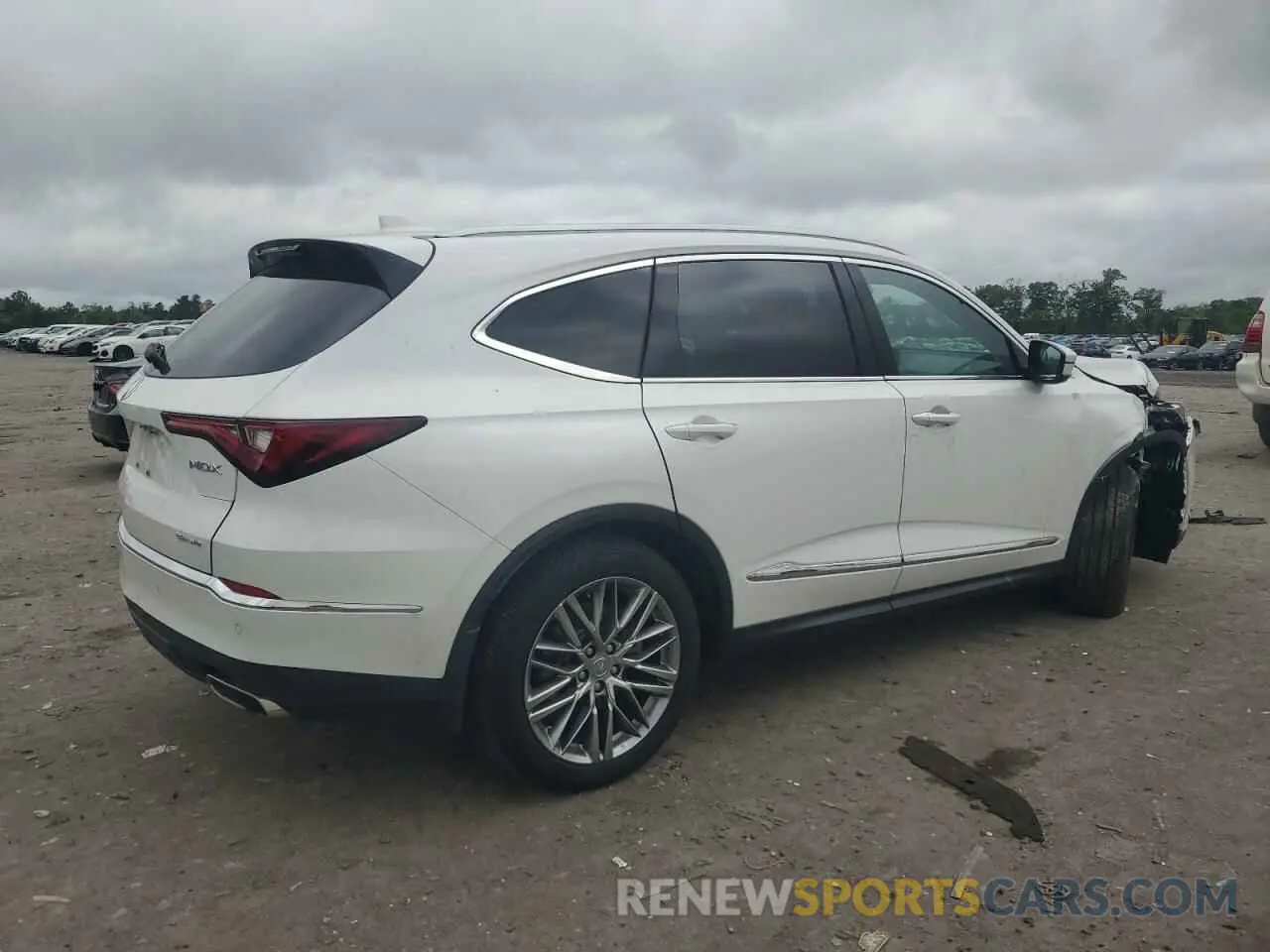 3 fotografías del automóvil dañado 5J8YE1H88RL027058 ACURA MDX 2024