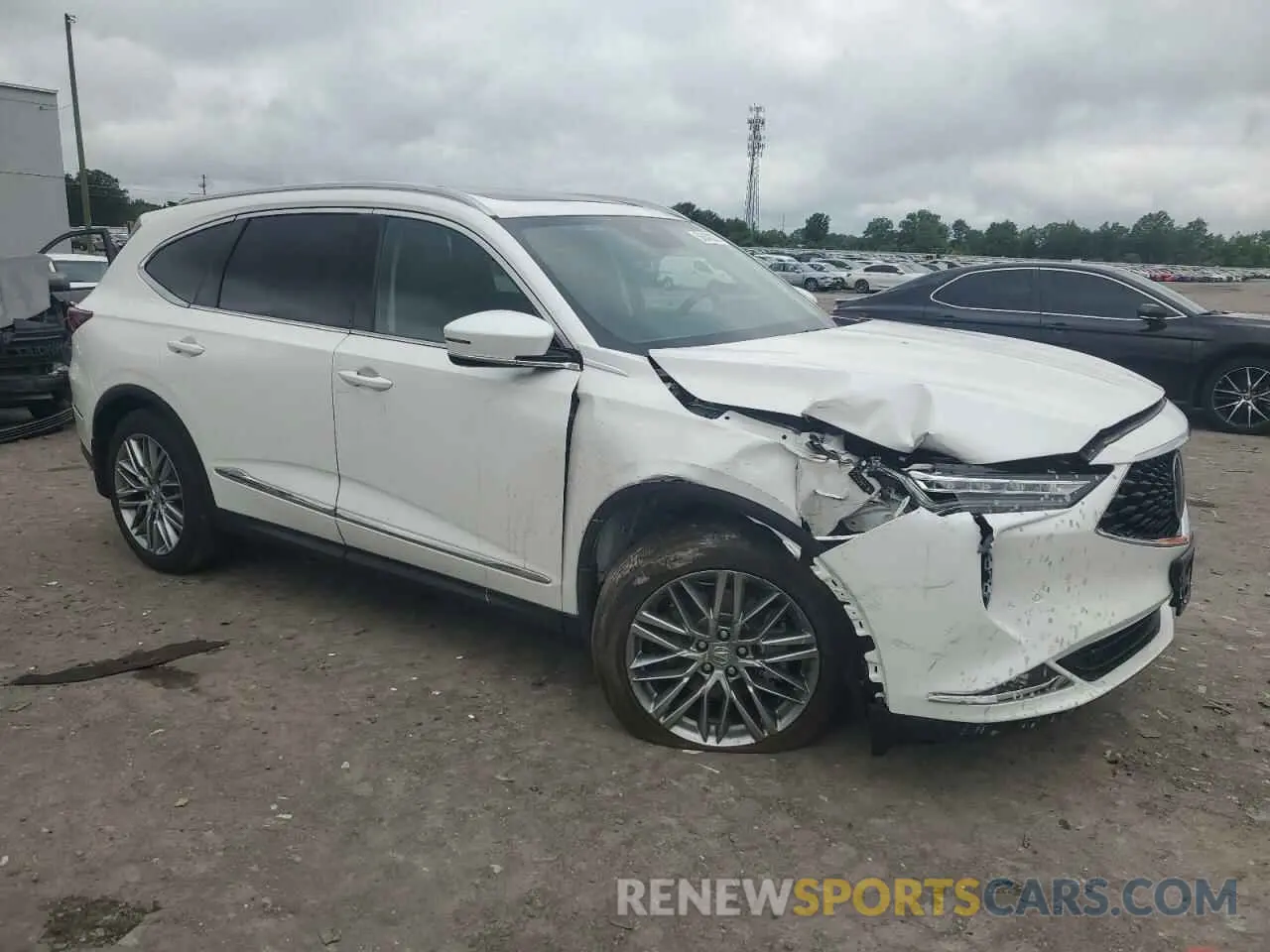 4 fotografías del automóvil dañado 5J8YE1H88RL027058 ACURA MDX 2024