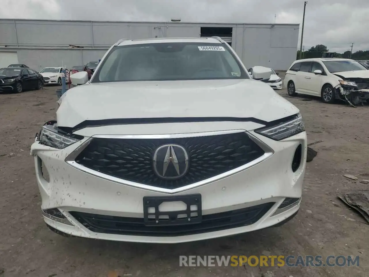 5 fotografías del automóvil dañado 5J8YE1H88RL027058 ACURA MDX 2024