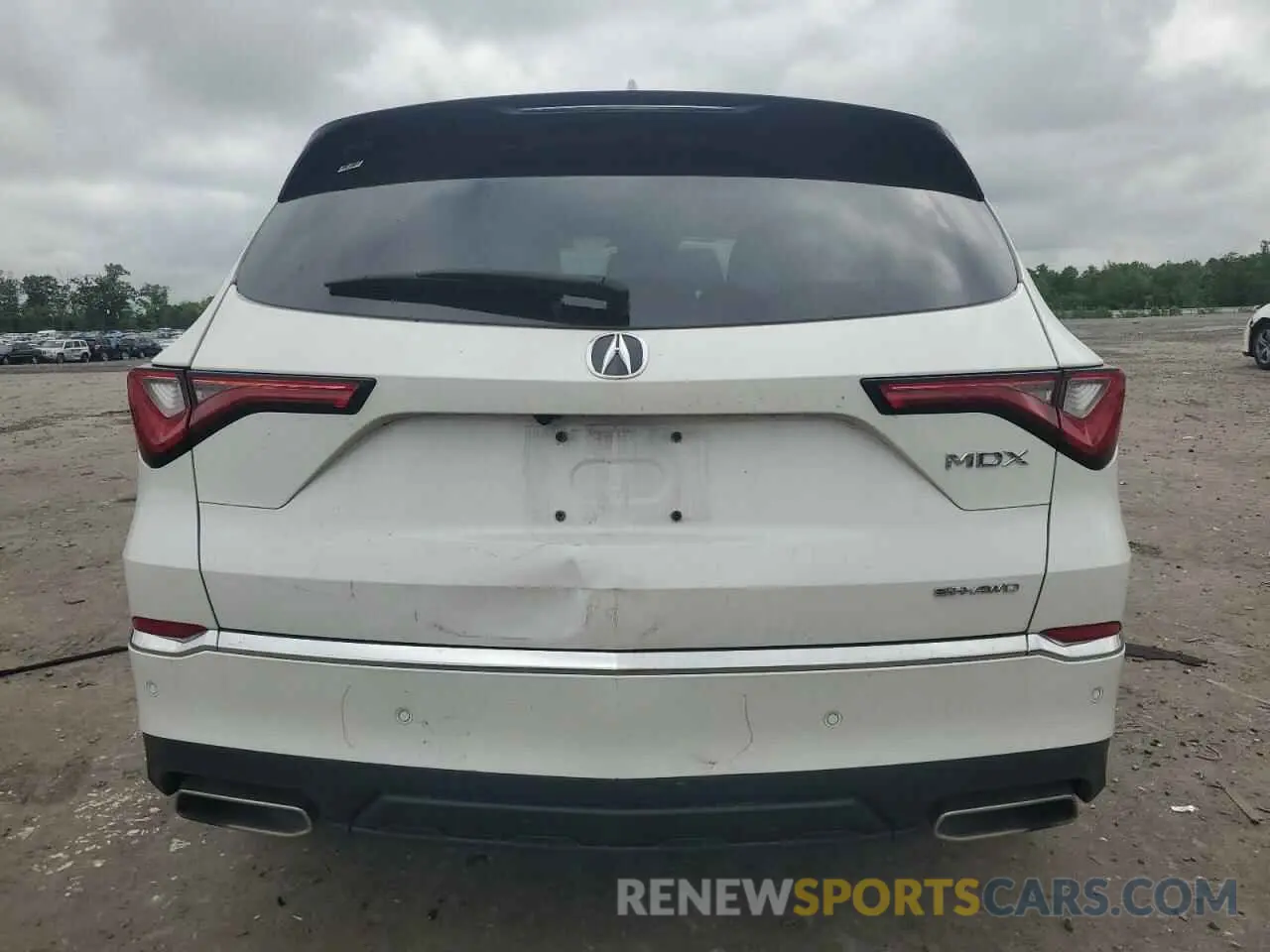 6 fotografías del automóvil dañado 5J8YE1H88RL027058 ACURA MDX 2024