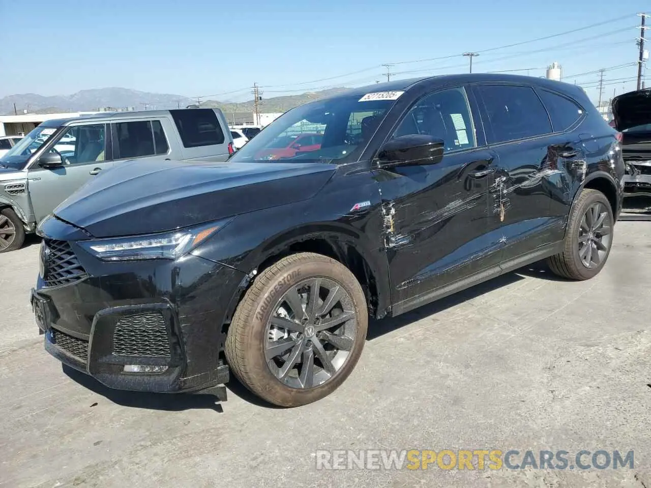 1 fotografías del automóvil dañado 5J8YE1H06SL010596 ACURA MDX 2025