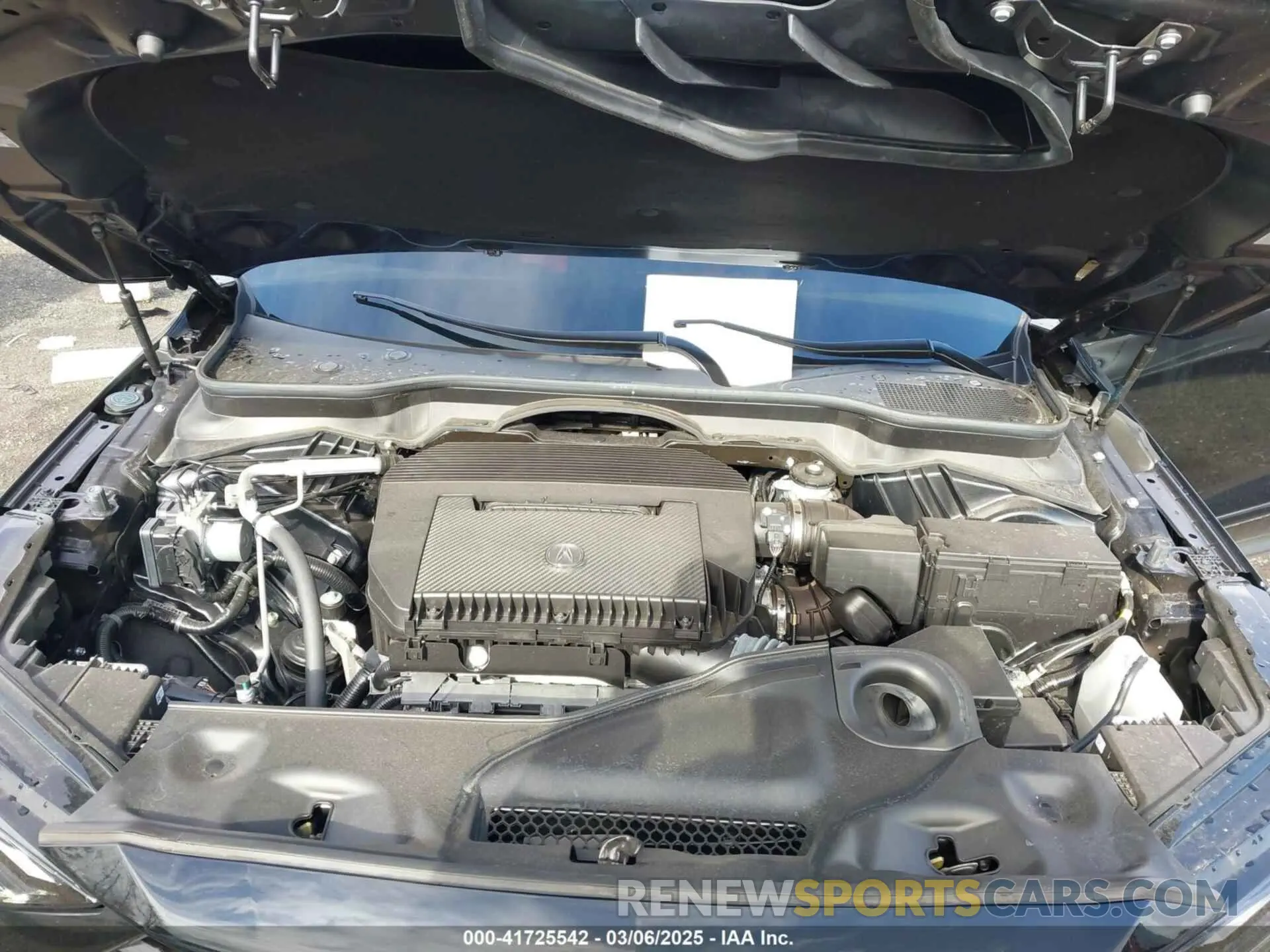 10 fotografías del automóvil dañado 5J8YE1H07SL000336 ACURA MDX 2025