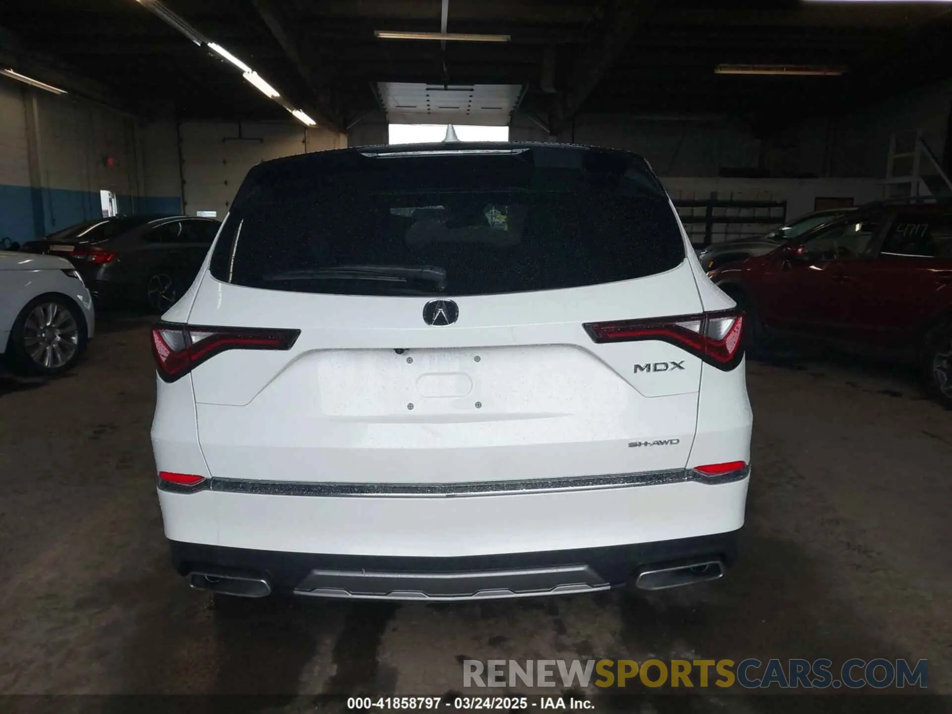16 fotografías del automóvil dañado 5J8YE1H32SL010010 ACURA MDX 2025