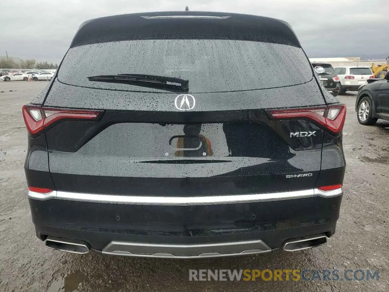 6 fotografías del automóvil dañado 5J8YE1H41SL007379 ACURA MDX 2025