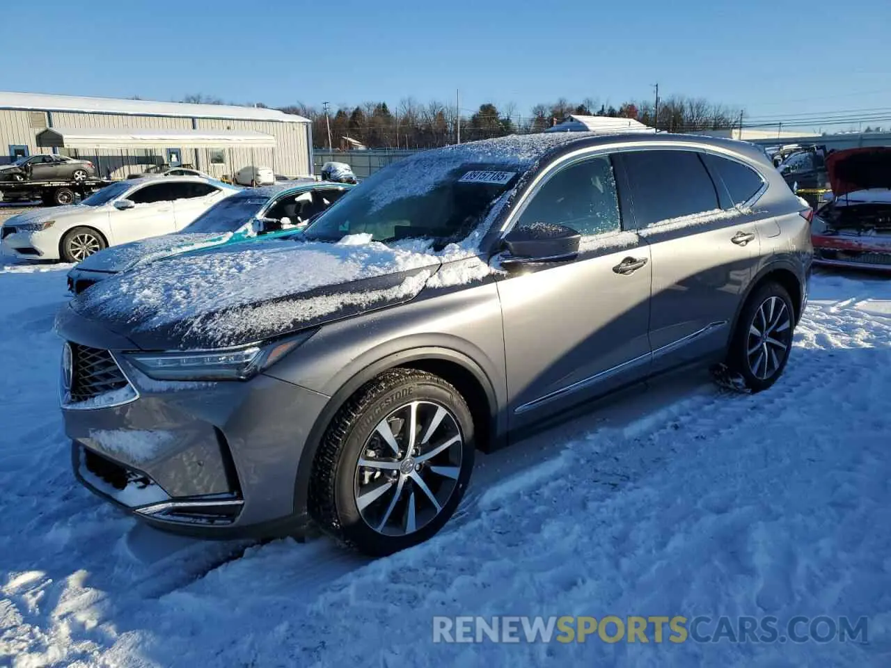 1 fotografías del automóvil dañado 5J8YE1H45SL001102 ACURA MDX 2025